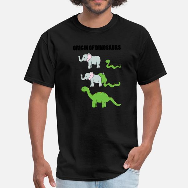 

elephant snake dino t shirt men famous cotton o neck clothing famous fashion spring pictures shirt