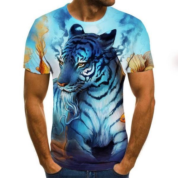 

riinr summer new back creative printing casual men's t-shirt soft skin-friendly three-color optional m-2xl