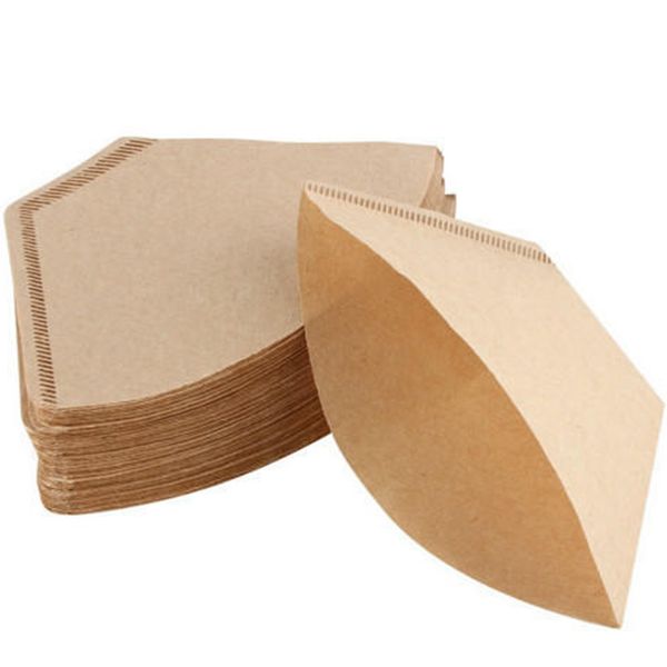 

100pcs american coffee machine filter paper small safe sector uniform thickness