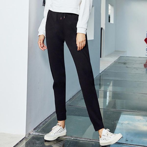 

women's pants & capris spring summer ladies korean black harem breathable thin casual pencil simple suit trousers for women#3, Black;white
