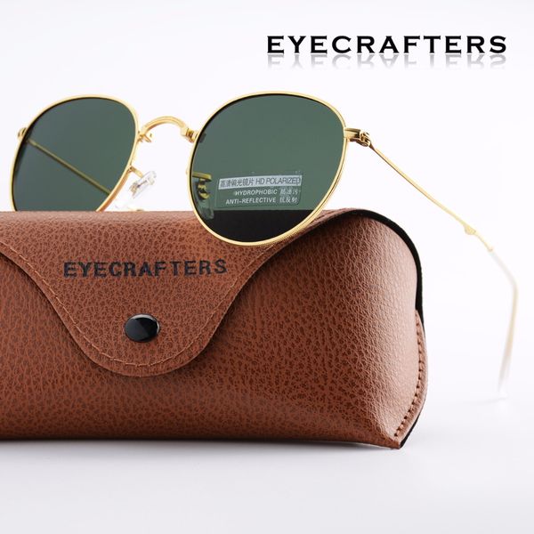 

2020 portable foldable folding sunglasses polarized mens womens fashion retro vintage sunglasses driving mirrored eyewear 3532, White;black