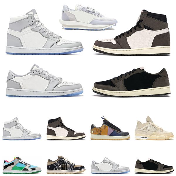 

travis scott 1 men women outdoor shoes 1s low dunk cactus jack mens trainer sports sneakers