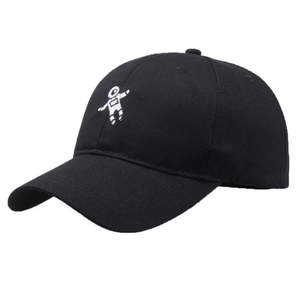 

wide brim hats sagace stylish fashion hat astronaut emberoidery printing caps baseball cap cute loveky solid color sun, Blue;gray