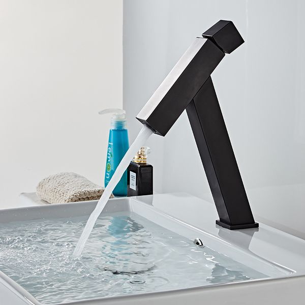 

bathroom sink faucets basin faucet mixer black brass single handle and cold water tap chrome lavatory
