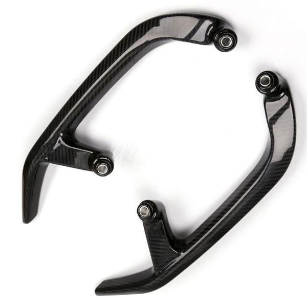 

carbon fiber rear handle passenger seat hand grab bars for tmax 530 2012-2020
