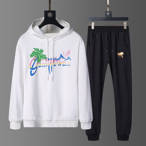 

Men's Tracksuit 19FW Autumn Two-Piece Hoodies SportWear Elegant Grace Male Exercise Suit Size: M-3XL 3-Style Available