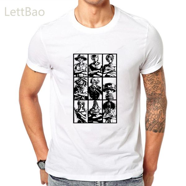 

one piece luffy straw hat king japanese anime shirt men women clothing cartoon printed tshirt harajuku short sleeve tees