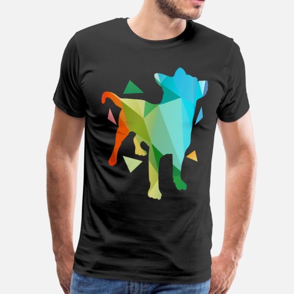 

dog low poly beagle gift german shepherd dachshund t shirt men customize cotton crew neck trend interesting casual family shirt