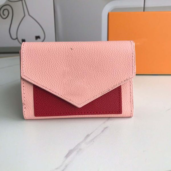 

women's wallet cute student pendant trend small fashion leather wallet coin purse women ladies card bag for women, Red;black