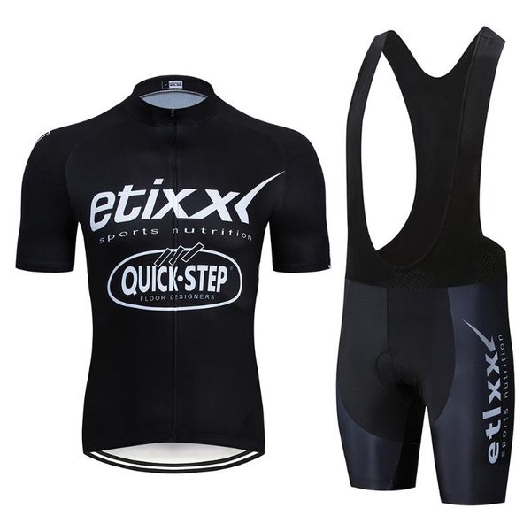 

2020 team quick step etixx cycling clothing bike jersey ropa quick dry mens bicycle summer pro cycling sets 9d pad bike shorts, Black;blue