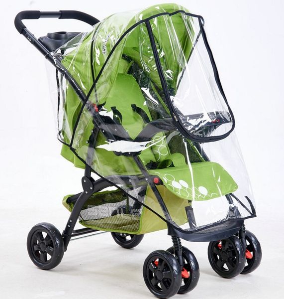 

universal raincover baby stroller accessory dust full rain cover raincoat poussette pram car-cover wheelchair carriage