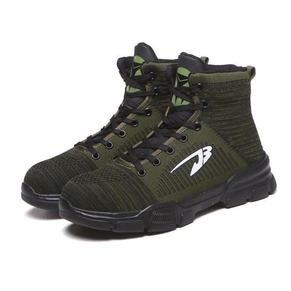 

горячие продажи моды мужская обувь работы anti-slip шнуровка high top streetwear для fall winter spring