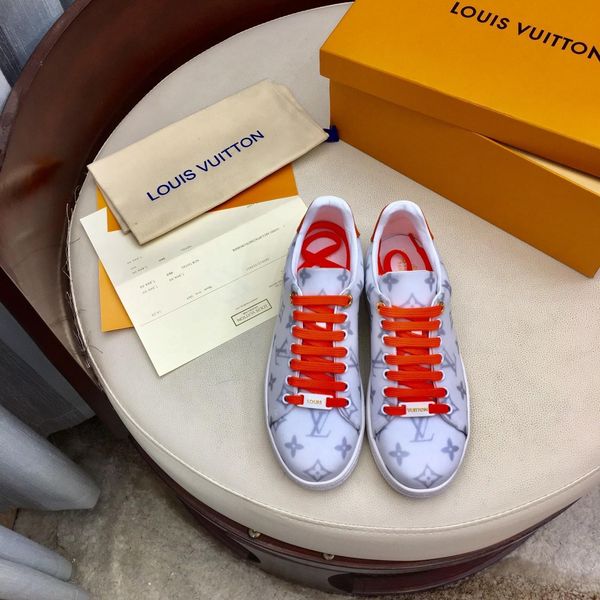 

2020ss women's leather shoes sneakers classic flat casual shoes clearance frontrow sneaker fashion shoes with original box 35-40a