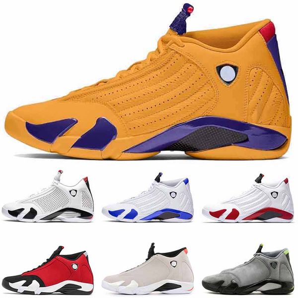 

university gold jumpman 14 mens basketball shoes 14s gym red doernbecher spm white black blue desert sand designer trainers, White;red