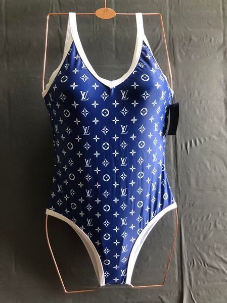 

2020 designer fashion swimwear bikini for women letter swimsuit bandage bathing suits one-piece swimsuits, White;black