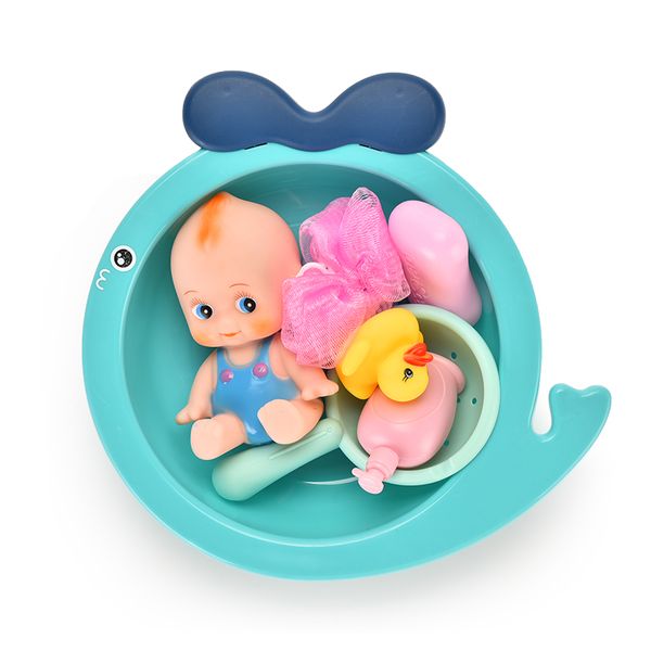 

cute baby bath toys cute baby shower toy set children fun playhouse toys baby birthday gifts 2 styles