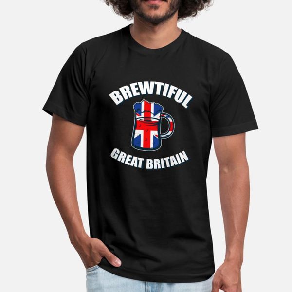 

england alcohol beer flag funny brew gift t shirt men custom short sleeve size s-3xl unique graphic new fashion spring autumn kawaii shirt