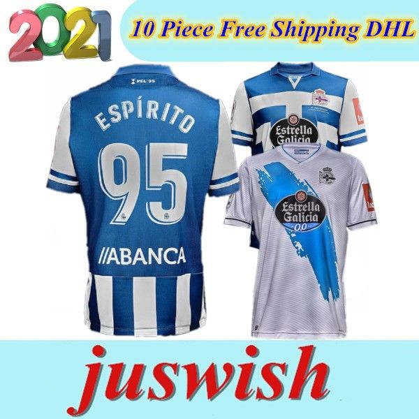 

new 20 21 deportivo la coruna home away soccer jersey 2020 2021 coruña rober pier exposito diego rolan santos cartabia football shirt, Black;yellow