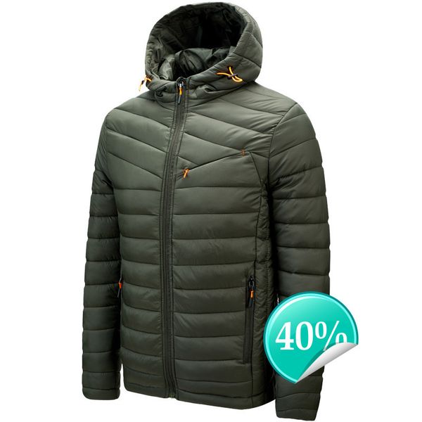 

men's winter warm outdoor down jacket fashion n3jcab0, Black