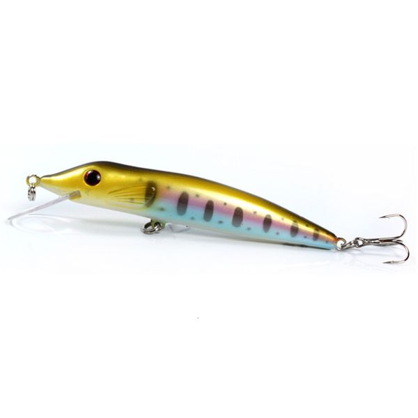 

poetryyi 12.5cm 13g pike minnow lure fishing hard plastic 3d eyes floating wobbler lures musky bass fishing tackle