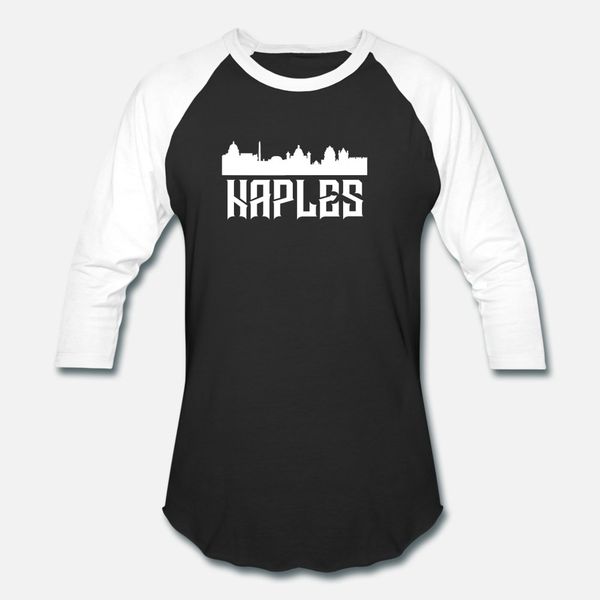 

naples italy t shirt men knitted cotton round neck kawaii famous funny summer pattern shirt