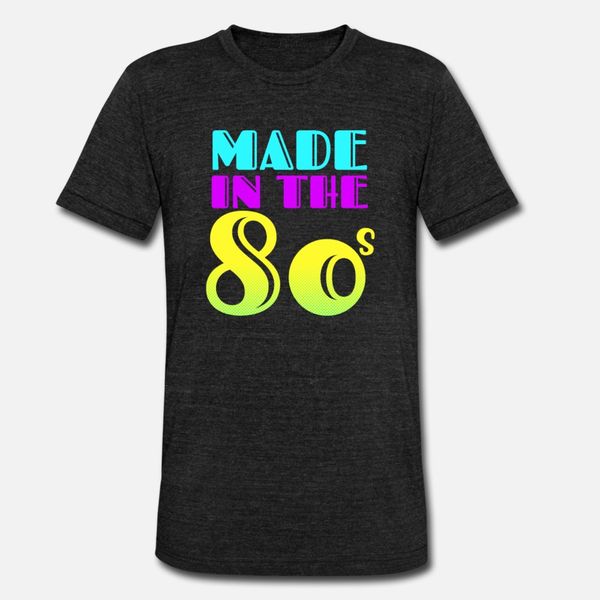 

80s synthwave сделано в 80-х года тенниски мужчину дизайнер хлопке o шеи семья подарков смешной повседневная весна письмо рубашка