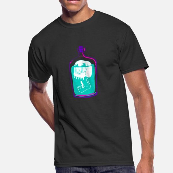 

poison t shirt men designs 100% cotton plus size 3xl clothes loose new fashion spring autumn natural shirt