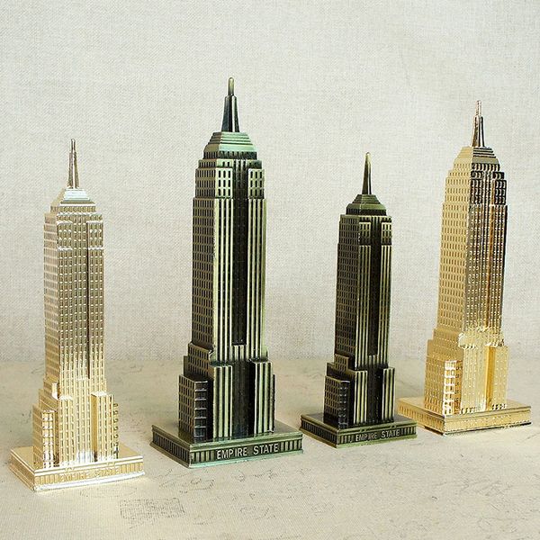 

19-year new american empire state building miracle electroplating fine workmanship tourist souvenirs empire state building