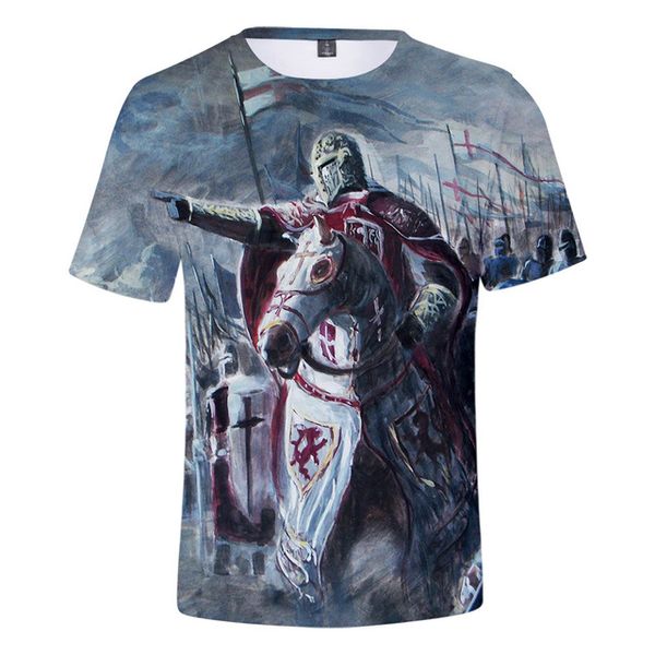 

knights templar knights templar 3d print shirts comics plus size funny men clothing