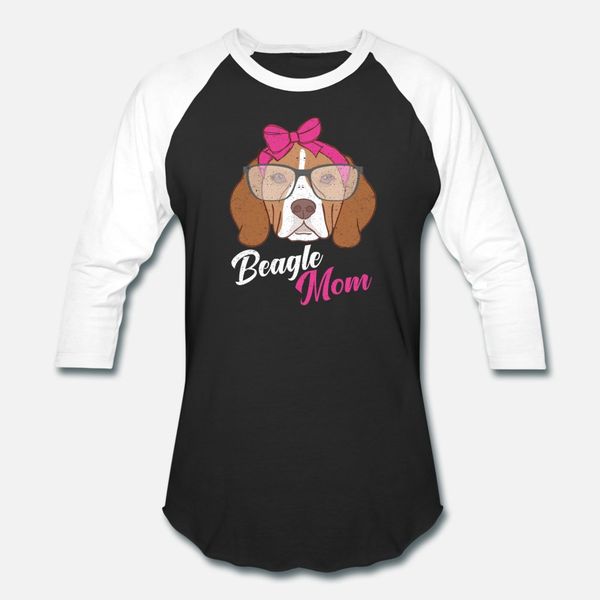

beagle mom t shirt men knitted cotton s-3xl solid color cute funny summer pattern shirt