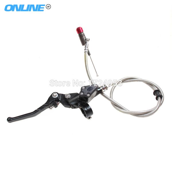 

1200mm 200cc dirt bike aluminum hydraulic clutch lever master cylinder for pit dirt bike atv 150 250 ssr klx sdg crfr