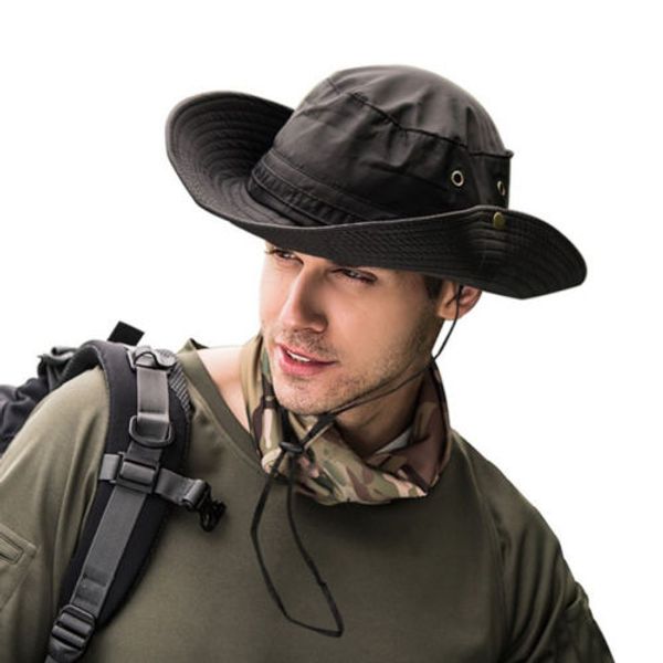 

new men women fishing hunting summer sun hat fisherman hat boonie bucket cap 2020 fashion, Blue;gray
