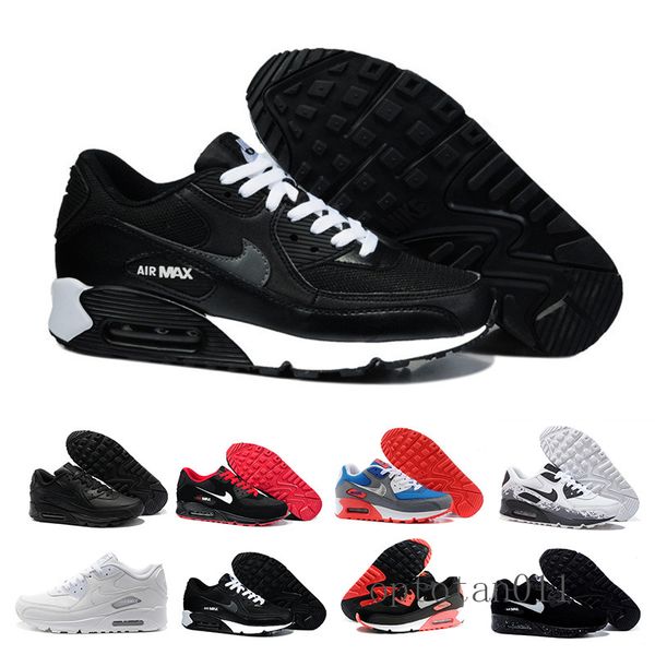 

2018 men women sneakers shoes classic 90 men casual shoes wholesale drop shipping sports trainer air cushion sports shoes hyt2