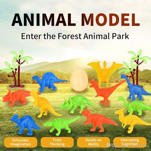 

mini animals dinosaur simulation toy jurassic play dinosaur model action figures set educational toys gifts for children kids boy 06