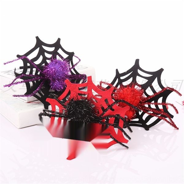 

halloween spider web headb makeup ball party performance popular festival products halloween spider web headband makeup ball party performan