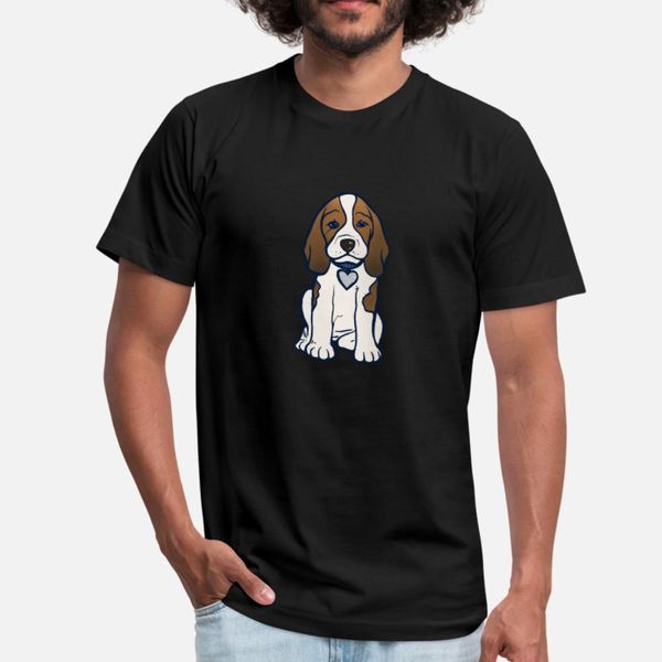 

beagle t shirt men custom cotton o-neck slim loose casual summer standard shirt