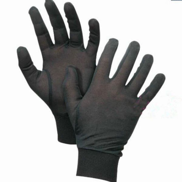 

gloves one motorcycle 1pair driving y200110 gloves thin party cyf9165 cycling inner black pure bike liner sport soft silk size dayupshop tc, Blue;gray