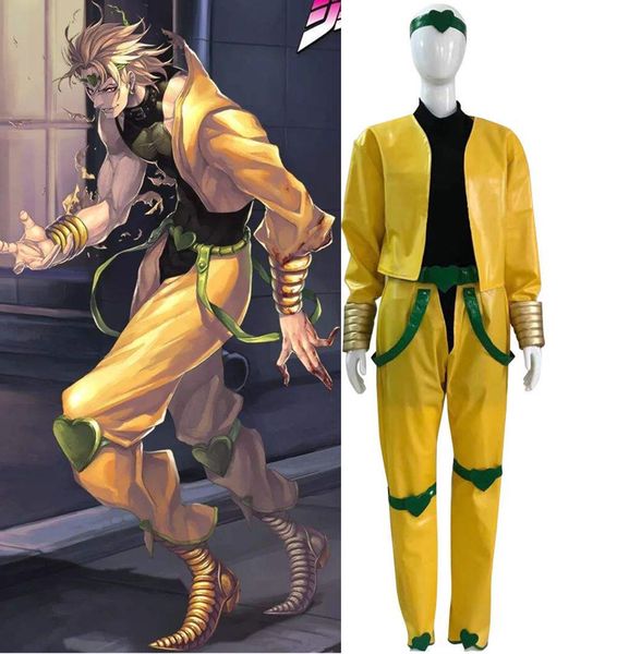 

jojo's bizarre adventure art6 stone ocean di brando cosplay costume, Black