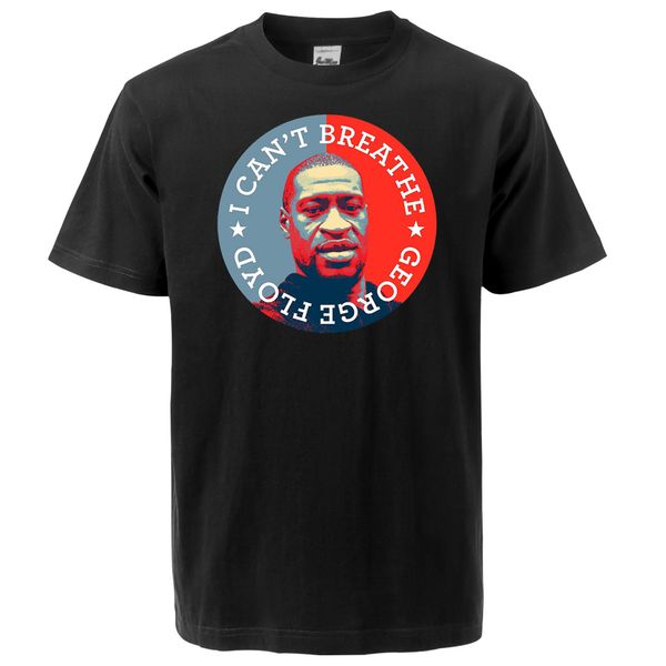 

black lives matter i can't breathe george floyd artwork short sleeve t shirt men t-shirt male tee cotton tshirt men streetwear