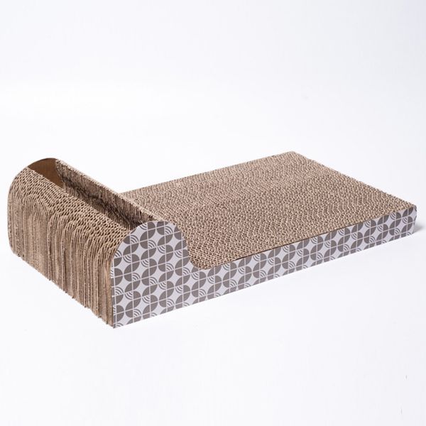 

pet cat toy scrath large plate horizontal corrugated sofa