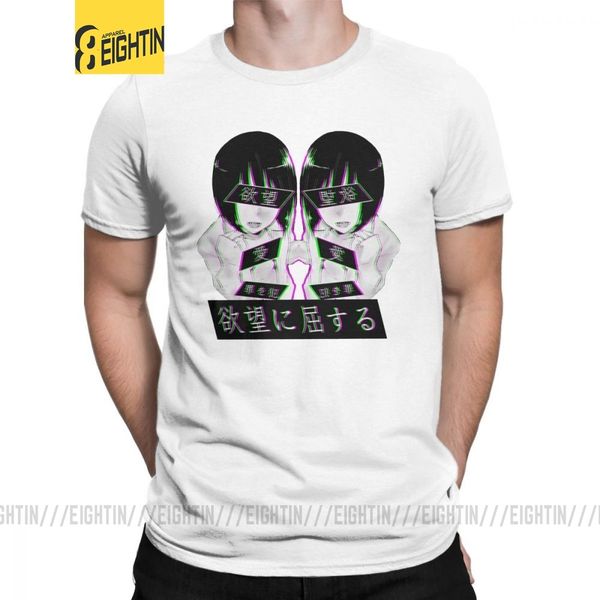 

men t shirt lust sad japanese tee shirt aesthetic 2019 fashion short sleeve loli cute cotton plus size t-shirt