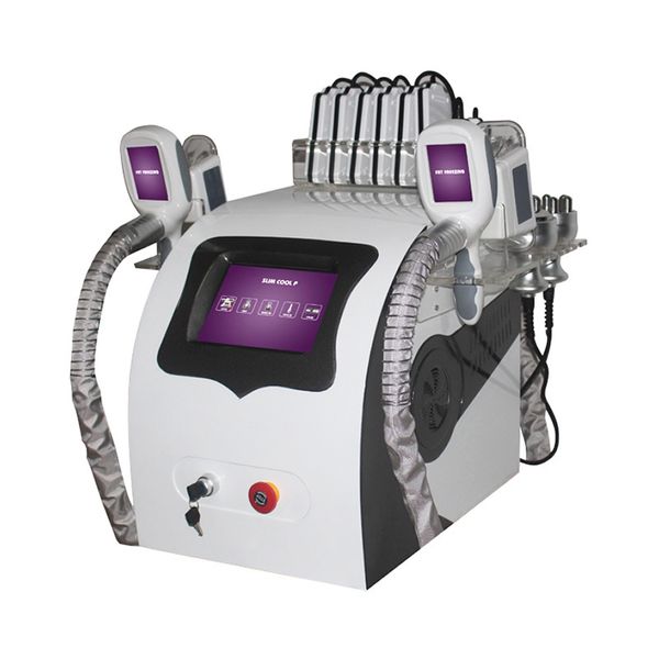 Super Cryolipolysis Cavitation RF Macchina per crioterapia grassa congelata Lipo Laser Lipolaser Corpo che dimagrisce Contouring Cool Shaping Beauty Equipment