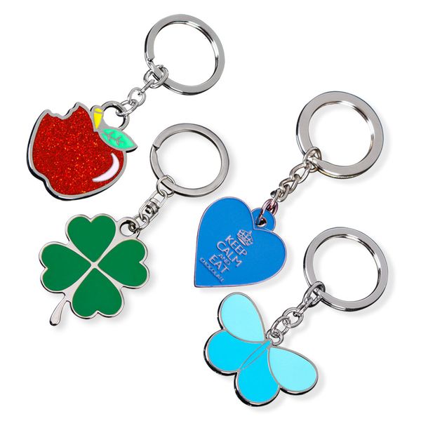 

factory supply custom keychain metal custom key chain, Silver