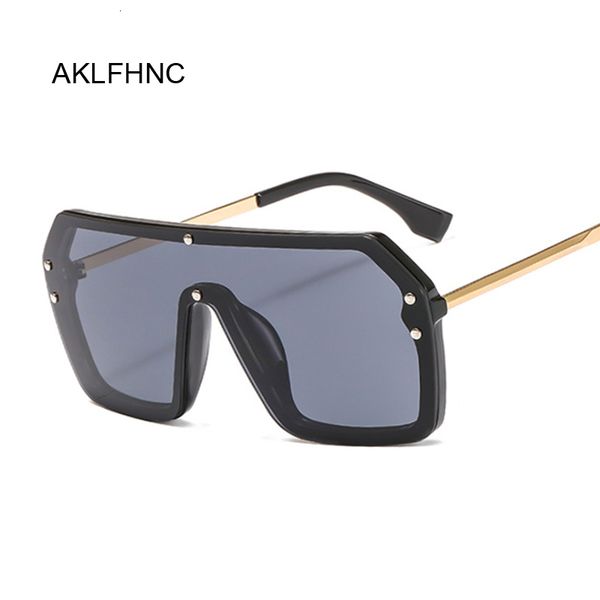 

sunglasses oversize square for women vinge retro sun galsses female men black big shades 2021 ins fashion, White;black