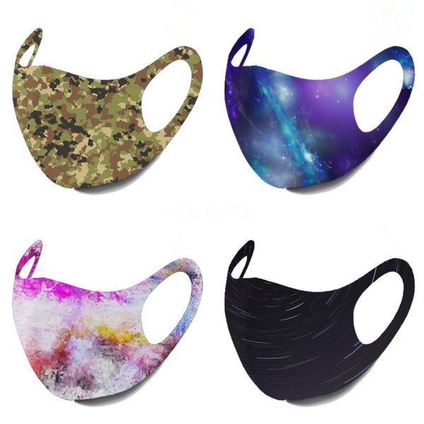 

fashion bandana scarf digital printed face mask outdoor breathing headwear sports tube scarf for workout yoga running hiking#831