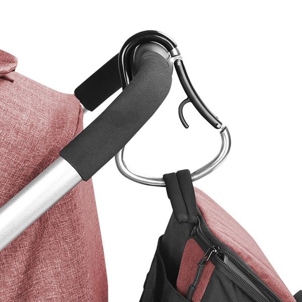 

1pc baby stroller accessories multi purpose baby stroller hook shopping pram hook prop hanger metal convenient