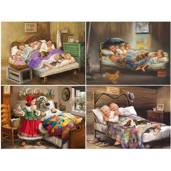 

diamond embroidery sale diamond painting full square picture of rhinestones old man children mosaic home decor