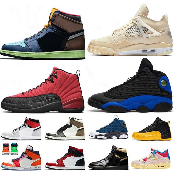 

with box 2020 jumpman 1 high og basketball shoes 1s bio hack dark mocha sail 4 guava ice union 4s 12s trainers sneakers