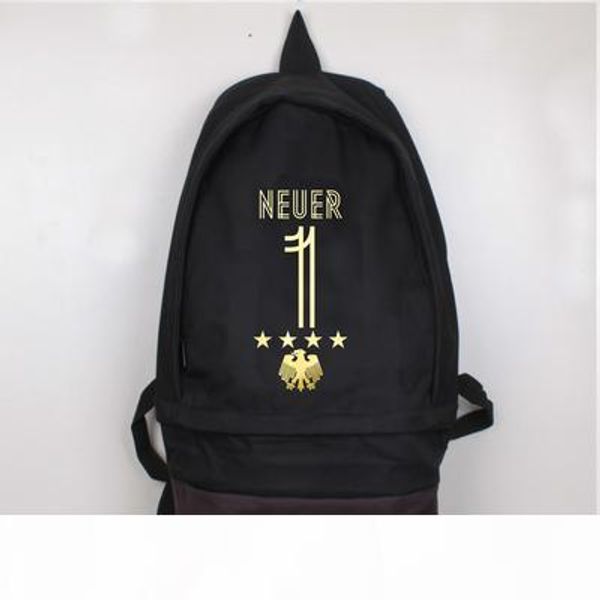 

manuel neuer backpack style daypack letter schoolbag football rucksack sport school bag outdoor day pack