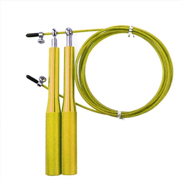 

3m adjustable skipping rope speed steel wire skipping handle jump ropes crossfit training boxing sports exercises
